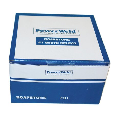 Powerweld Flat Soapstone, 144 per box FS1